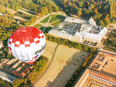 Caja Aranjuez desde el aire: 1 paseo en globo de 1 hora con brunch y reportaje fotográfico