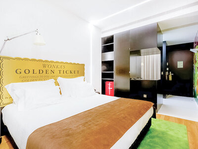 Caja regalo Hotel Fábrica do Chocolate 4*: 1 noche y visita al museo del chocolate