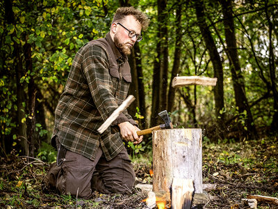 Coffret Week-end bushcraft de 3 jours pour 1 personne