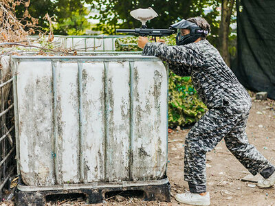 Doos 2 uur paintballen in Waals-Brabant voor 5 personen