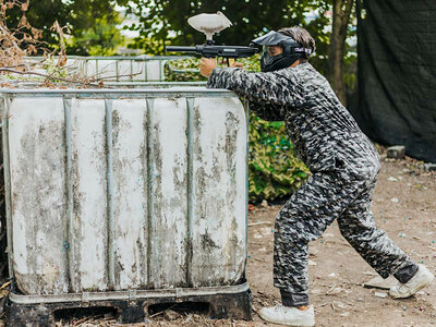 Doos 2 uur paintballen in Waals-Brabant voor 4 personen