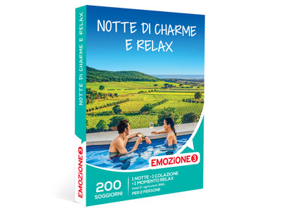 Cofanetto regalo Notte di charme e relax