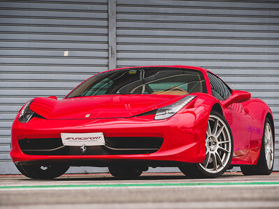 Box 1 Runde in einem Ferrari 458 Italia auf dem Red Bull Ring