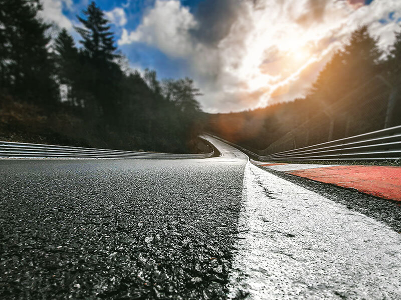 1 giro al volante di una Ferrari F8 Tributo presso l'Autodromo Vallelunga Pietro Taruffi