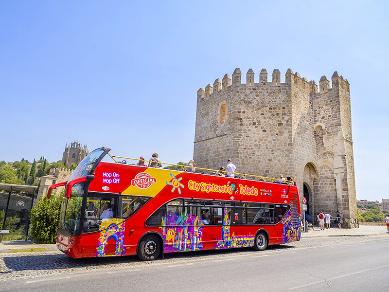 Bus turístico y audioguía City Sightseeing Toledo Smartbox