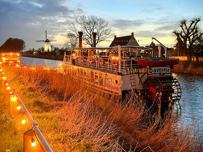 Promenade en bateau entre Bruges et Damme avec bulles pour 2