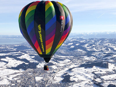 Coffret cadeau Vol privé en montgolfière d’1h30 dans le canton de Saint-Gall pour 5 personnes