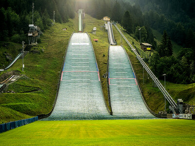 Box Mountain Tubing für 2 in der Swisscom Nordic Arena in Kandersteg