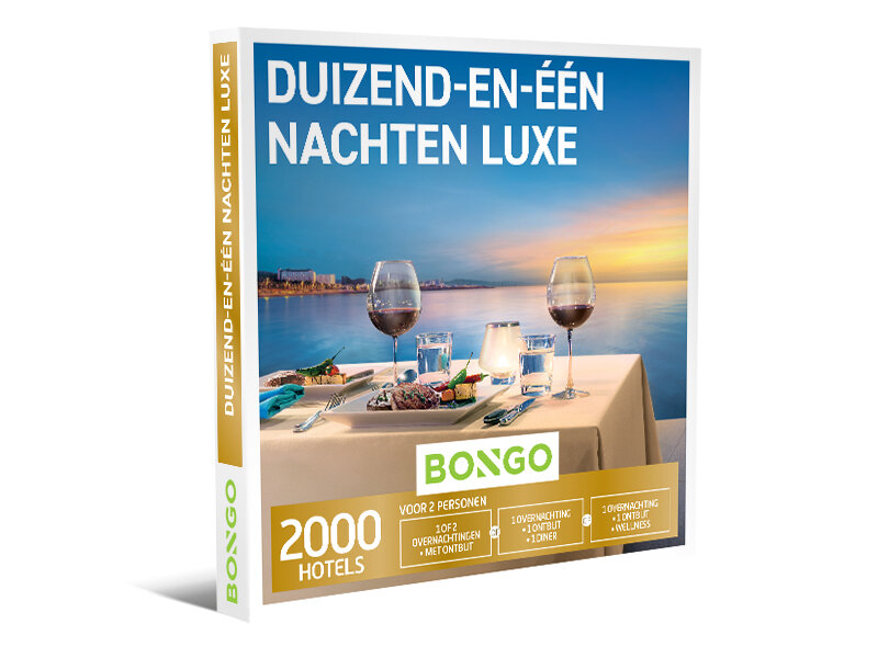 Cadeaubon Duizend-en-één Nachten Luxe - Bongo