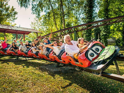 Journée amusante en famille : 2 entrées adulte et 1 entrée enfant pour Walibi Rhône-Alpes