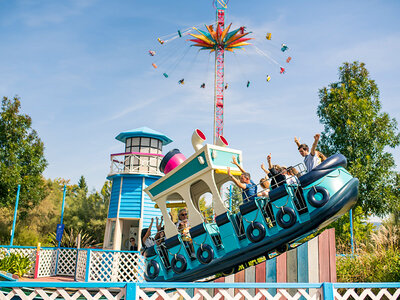 Coffret Journée amusante en famille : 2 entrées adulte et 1 entrée enfant pour Walibi Rhône-Alpes