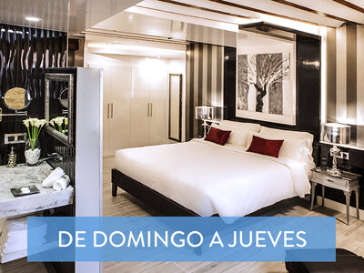 Caja regalo Wine & Soul Suites: 1 noche en Suite Reserva para 2 personas, válido de domingo a jueves
