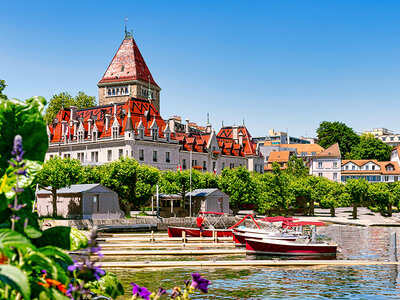 Geschenkbox 1 Übernachtung im 4*-Hotel in Lausanne mit Zugang zum Fitnessbereich