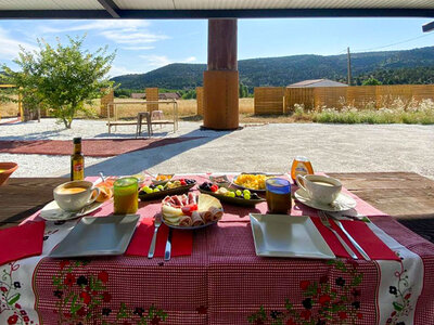 Caja 1 noche bajo las estrellas en la Burbuja Antisaturno - Glamping Alto Tajo de domingo a jueves