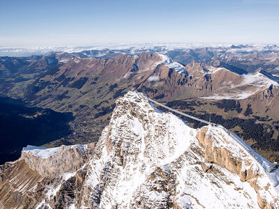 2 tickets pour le téléphérique pour une aventure en duo au Glacier 3000 en Suisse