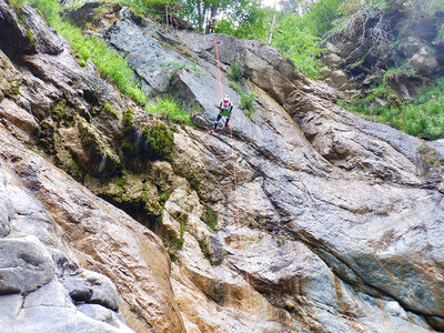 1 esperienza Canyoning con macchina fotografica subacquea