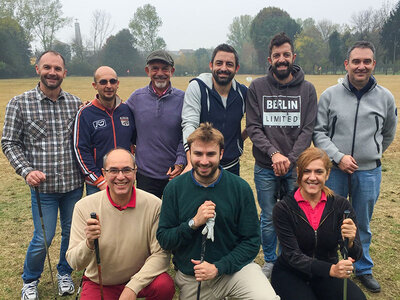 Cofanetto 10 lezioni di gruppo di golf con riprese video dello swing per 2 al Golf Club Stupinigi di Torino