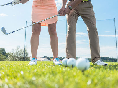 Cofanetto regalo 10 lezioni di gruppo di golf con riprese video dello swing per 2 al Golf Club Stupinigi di Torino