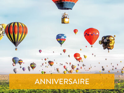 Coffret cadeau Anniversaire sensationnel dans les airs pour 1 personne