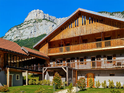 Coffret cadeau 3 jours relaxants en chalet avec pause spa près d'Annecy