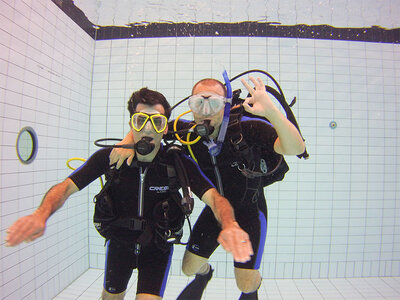 Presentbox Provdyk för 2 personer med Dykhuset i Stockholm