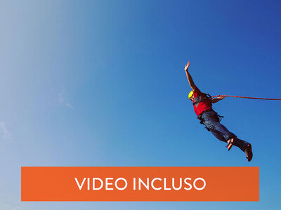 Cofanetto regalo 1 salto singolo di Bungee Jumping con briefing e riprese video inclusi