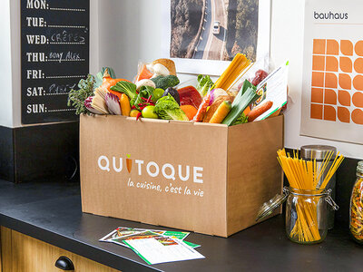 Coffret cadeau Box à cuisiner 4 repas Quitoque au choix à domicile pour 2