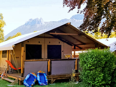 Coffret 3 jours insolites en tente Safari près d'Annecy