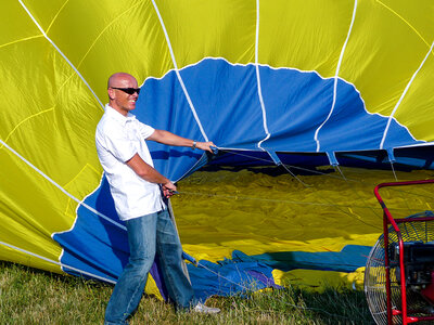 Cofanetto 1 suggestivo tour in mongolfiera all'alba nel Pavese