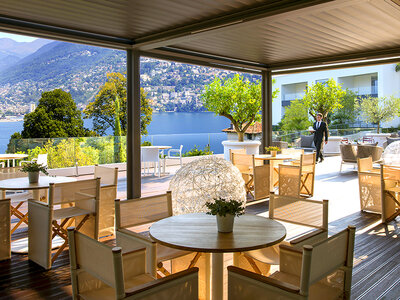 Menu VIP 7 plats pour 2 au restaurant 5* The View Lugano en Suisse