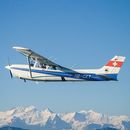 Volo panoramico in aeroplano sulle Alpi svizzere