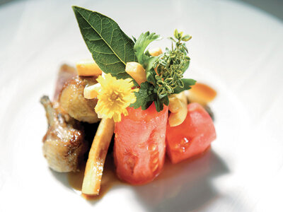 Déjeuner entrée-plat-dessert en duo près de Genève