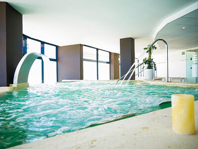 Caja Spa Les Oliveres: circuito de agua (1h) para 2 personas