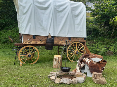 Coffret 2 jours insolites en chariot western près de Quimperlé