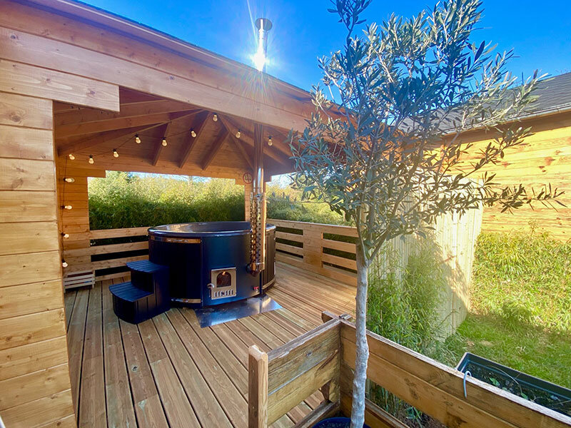 2 jours en cottage avec spa privatif dans la baie de Saint-Brieuc