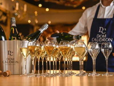 Coffret Dégustation de champagnes et visite en famille près de Reims