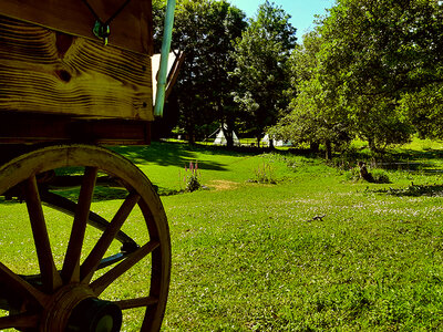 Coffret 4 jours insolites en chariot western près de Quimperlé