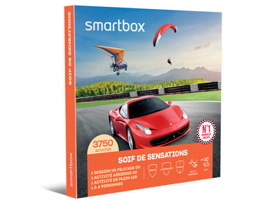 Coffret cadeau Soif de sensations