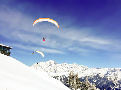 Coffret Vol en parapente de 25 min avec photo-souvenir près du mont Blanc pour 1 personne