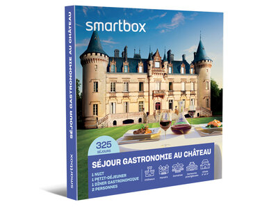 Coffret cadeau Séjour gastronomie châteaux et belles demeures