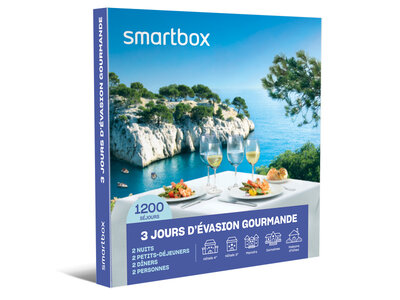 Coffret cadeau 3 jours d'évasion gourmande