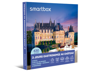 Coffret cadeau 3 jours gastronomie, châteaux et belles demeures