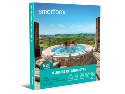 Coffret cadeau 3 jours de bien-être