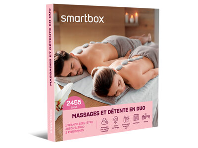 Coffret cadeau Massages et détente en duo