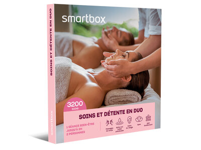 Coffret cadeau Soins et détente en duo