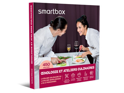 Coffret cadeau Œnologie et ateliers culinaires