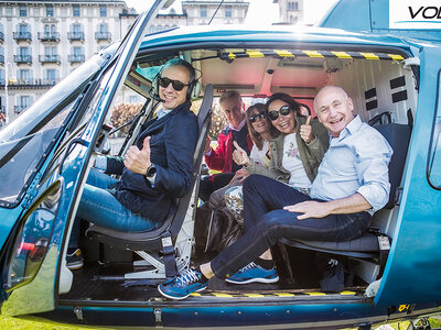 Cofanetto regalo Alla scoperta del Lago Maggiore dall'alto: tour privato in elicottero di 15 min da 1 a 5 persone