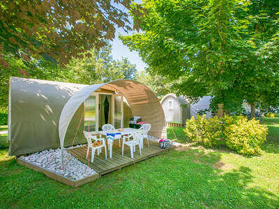 Coffret cadeau 3 jours en tente Coco sweet pour 4 dans un camping 4* près de Rocamadour