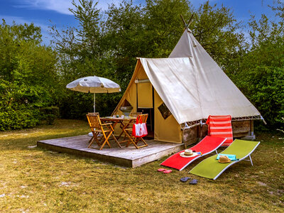 Coffret Escapade insolite en famille de 4 jours dans un tipi près d'Angers