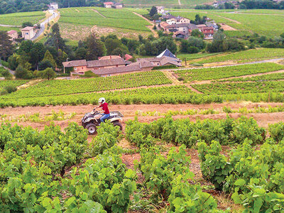 Coffret cadeau Excursion en quad de 2h près de Limoges pour 2 adultes et 2 enfants.